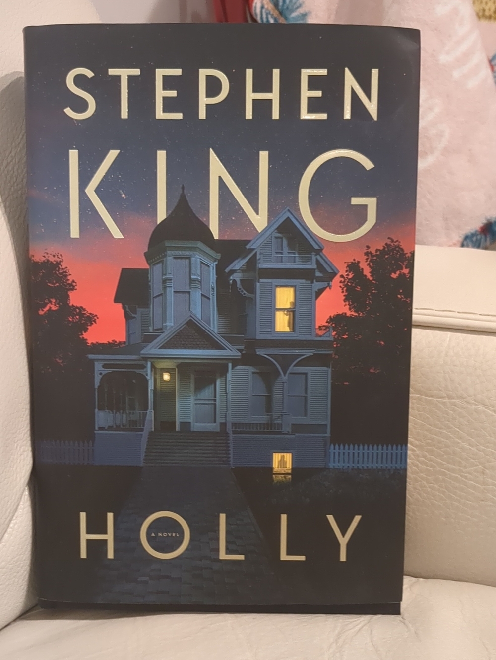 STEPHEN KING BOOK HARDCOVER LIKE NEW "HOLLY"